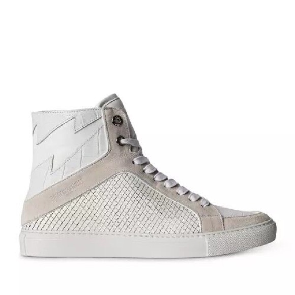 Zadig & Voltaire High Flash Keith Sneakers-  Size 38EU - Picture 1 of 4